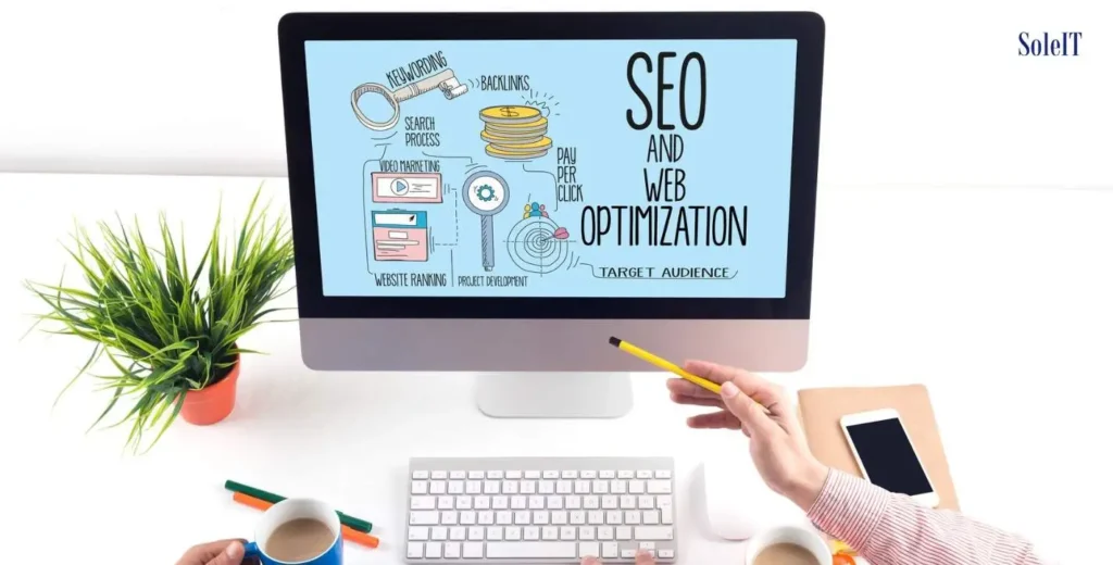 What should you avoid when developing a search-optimized website